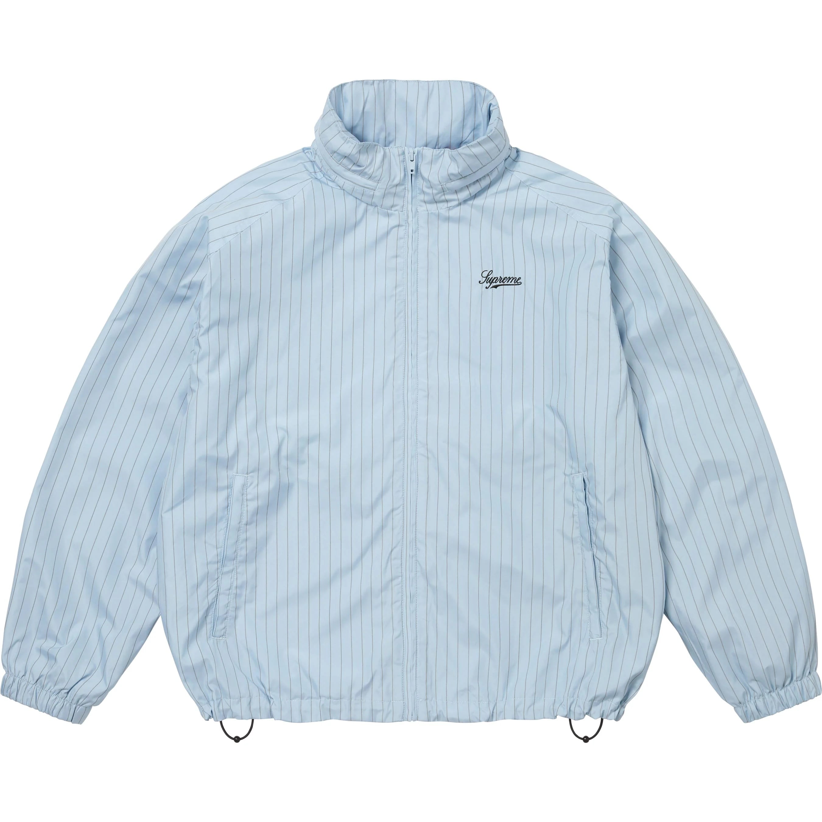 Reflective Pinstripe Track Jacket view 8